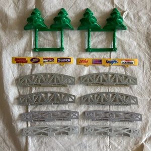 Huge Artin 1:43 Scale Slot Car Accessory Bundle
